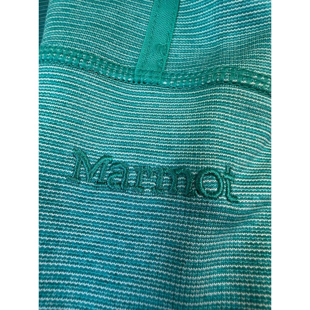 Marmot womens XS teal aqua softshell full zip outdoor hiking jacket - Picture 4 of 10